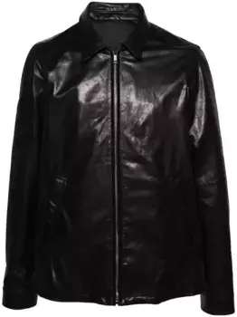 Куртка с классическим воротником Rick Owens, черный