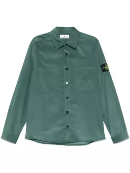 Куртка с компасом Stone Island, зеленый