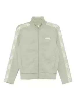 Куртка с контрастными полосками Maison Kitsun, зеленый