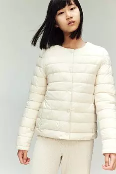 Куртка с легкой подкладкой H&M, бежевый