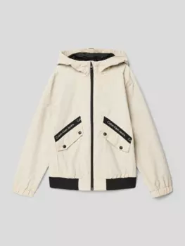 Куртка с лейблом Calvin Klein Jeans, бежевый