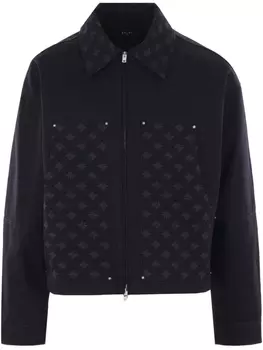 Куртка с логотипом AMIRI, черный