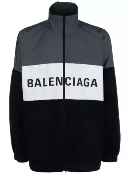 Куртка с логотипом BALENCIAGA, черный
