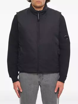 Куртка с логотипом C.P. Company, черный