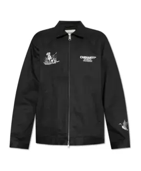 Куртка с логотипом Carhartt Wip, черный