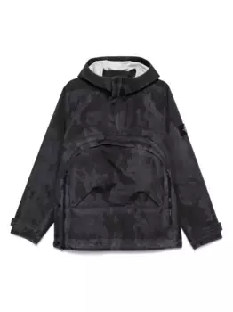 Куртка с логотипом Compass Stone Island, синий