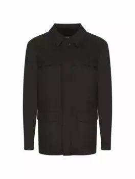 Куртка с логотипом Dolce&Gabbana, черный