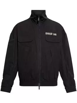 Куртка с логотипом DSQUARED2, черный