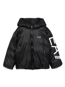 Куртка с логотипом Emporio Armani Kids, черный