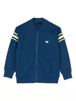 Куртка с логотипом Emporio Armani Kids, синий