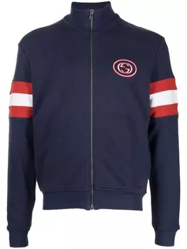 Куртка с логотипом Gucci, синий