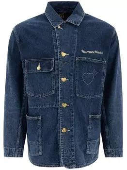 Куртка с логотипом Human Made, синий