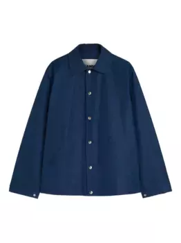 Куртка с логотипом JIL SANDER, синий