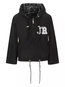 Куртка с логотипом John Richmond Junior, черный