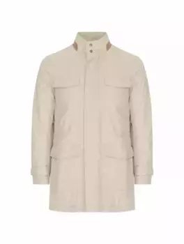 Куртка с логотипом Kiton, бежевый