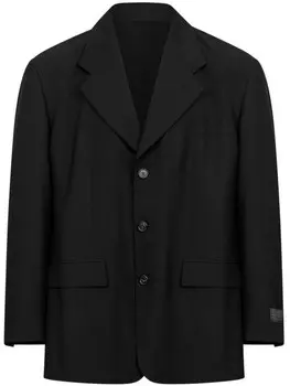 Куртка с логотипом MM6 Maison Margiela, черный