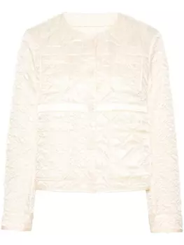 Куртка с логотипом Moncler, желтый