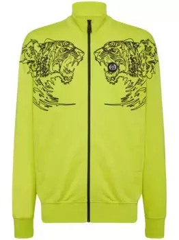 Куртка с логотипом Plein Sport, желтый
