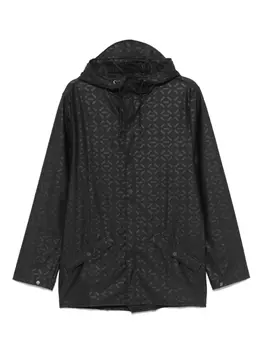 Куртка с логотипом Rains, черный