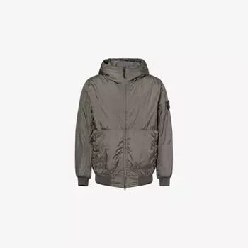 Куртка с логотипом Stone Island, серый
