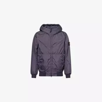 Куртка с логотипом Stone Island, синий