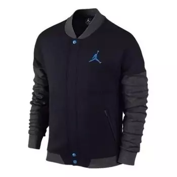 Куртка с логотипом университетская куртка Air Jordan, черный