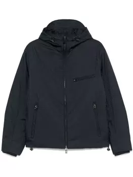 Куртка с логотипом-жаккардом Emporio Armani, синий