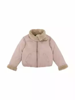 Куртка с монограммой EMPORIO ARMANI, розовый