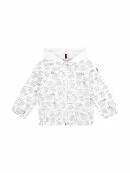 Куртка с монограммой Moncler, мультиколор