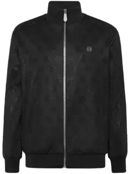 Куртка с монограммой Philipp Plein, черный