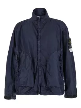 Куртка с мотивом компаса Stone Island, синий