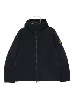 Куртка с мотивом компаса Stone Island, синий