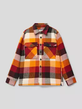 Куртка с нагрудными карманами модель "ЧЕК" Garcia, красный