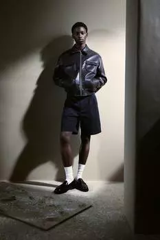 Куртка с нагрудными карманами, прямого кроя H&M, коричневый