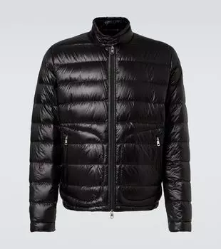 Куртка с наполнителем из пуха Acorus стеганая Moncler, черный