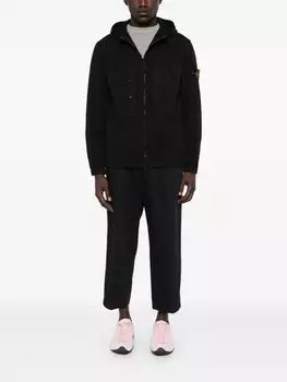 Куртка с нашивкой Compass Stone Island, черный