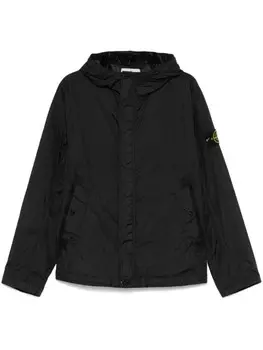 Куртка с нашивкой Compass Stone Island, черный