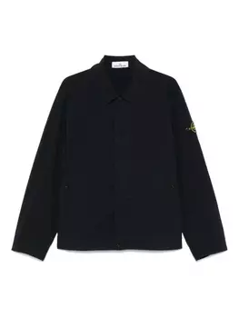 Куртка с нашивкой Compass Stone Island, синий