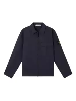 Куртка с нашивкой Compass Stone Island, синий