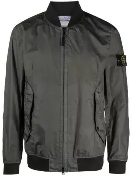 Куртка с нашивкой Compass Stone Island, зеленый