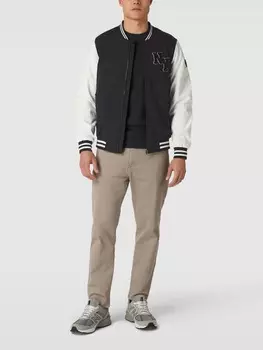 Куртка с нашивкой-лейблом, модель "BASECORE" CARS JEANS, черный