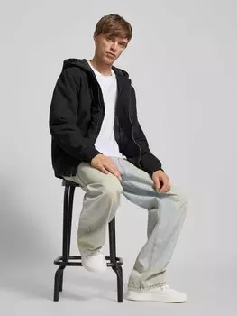 Куртка с нашивкой-лейблом REVIEW, черный