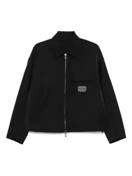 Куртка с нашивкой-логотипом Emporio Armani, черный