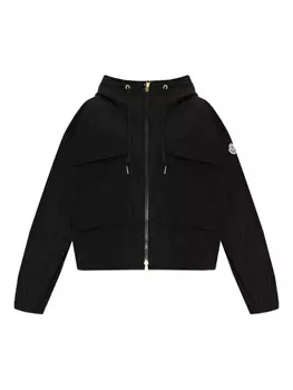 Куртка с нашивкой-логотипом Moncler, черный