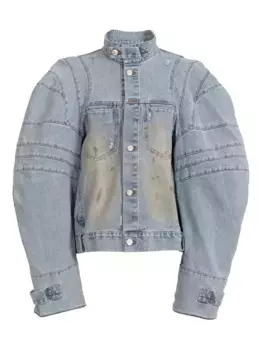 Куртка с нашивкой-логотипом Natasha Zinko, синий