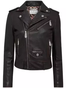 Куртка с нашивкой-логотипом Philipp Plein, черный