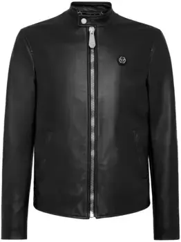 Куртка с нашивкой-логотипом Philipp Plein, черный