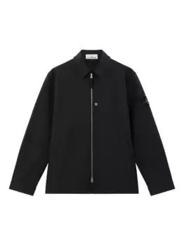 Куртка с нашивкой-логотипом Stone Island, черный