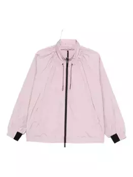 Куртка с объемными рукавами и кулиской MONCLER, розовый