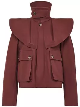 Куртка с оборками JW Anderson, красный